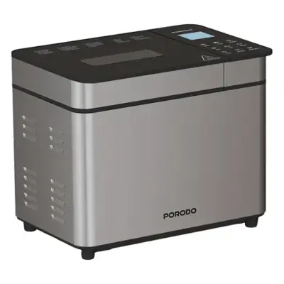 Porodo Lifestyle Khabaz Stainless Steel Automated Bread Maker with 25 Preset Programs