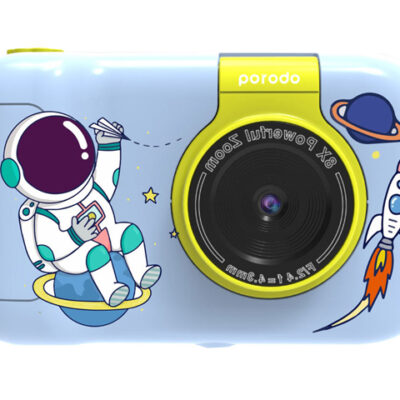 Porodo Lifestyle Kids Flip Digital Camera With Tripod Stand