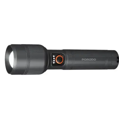 Porodo Lifestyle Lumalite 2600 Rechargeable Flashlight