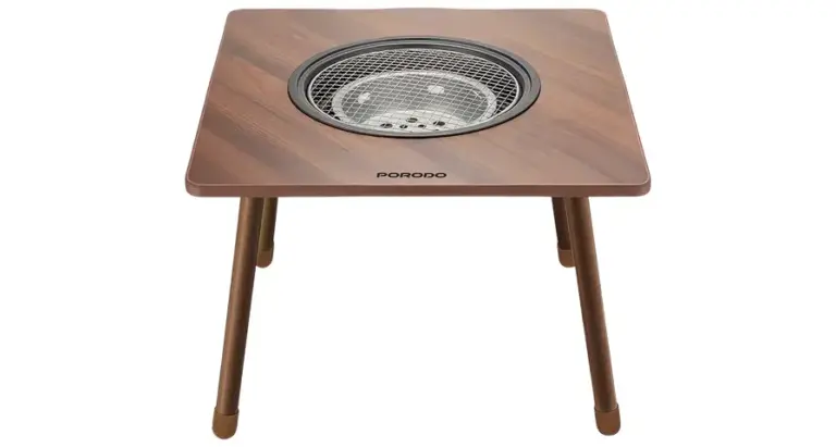 Porodo Lifestyle Multi-Purpose Outdoor Square Grill Table