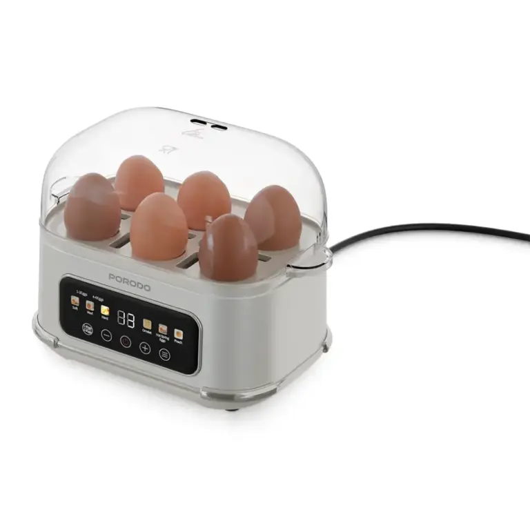 Porodo Lifestyle Poacher Smart Electric Egg Boiler with Program Selector