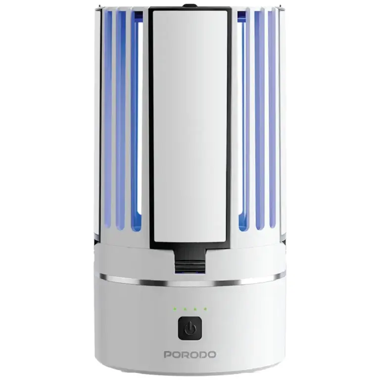 Porodo Lifestyle Portable 2-in-1 Insect Killer Lamp with Safe & Silent Operation