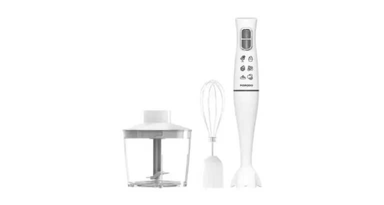 Porodo Lifestyle Powerful Hand Blender Food Chopper & Whisker