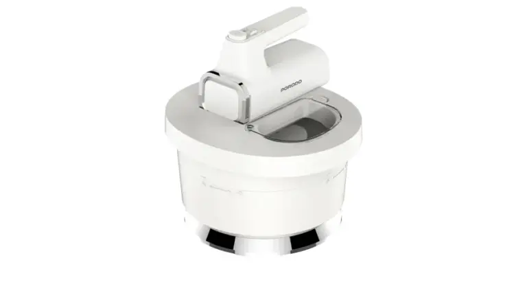 Porodo Lifestyle Spill-Proof Dual Mode Mixer - White/Silver