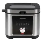 Porodo Lifestyle Stainless Steel 2.5L Deep Fryer with Adjustable Temperature & Non-Stick Tray