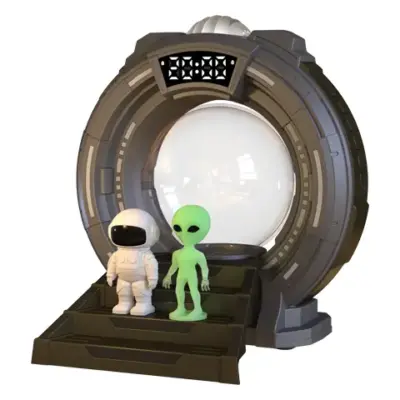 Porodo Lifestyle Stargate Lamp Alien Projection Light - Dark Gray