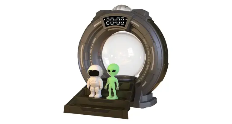 Porodo Lifestyle Stargate Lamp Alien Projection Light - Dark Gray
