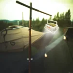 Porodo Lifestyle Sunlite Solar-Powered Rechargeable Outdoor LED Light