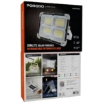 Porodo Lifestyle Sunlite Solar-Powered Rechargeable Outdoor LED Light