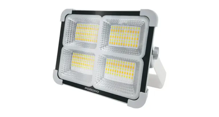 Porodo Lifestyle Sunlite Solar-Powered Rechargeable Outdoor LED Light
