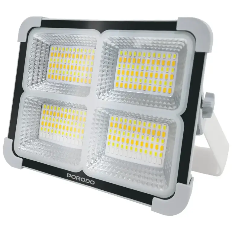Porodo Lifestyle Sunlite Solar-Powered Rechargeable Outdoor LED Light