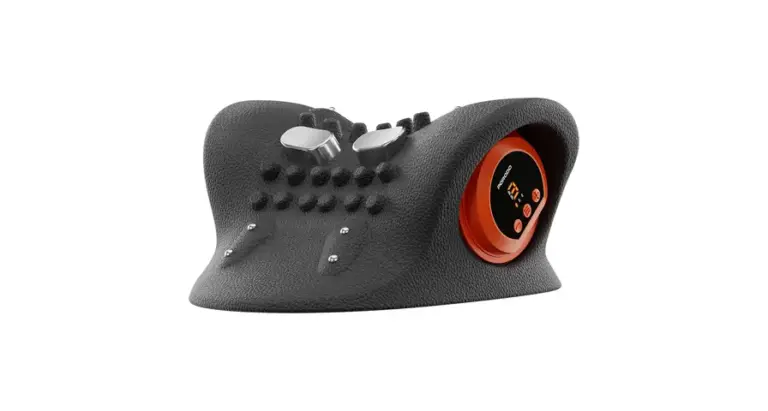 Porodo Lifestyle Tri-Mode Heated Cervical Pillow Massager with Wave Heat & Vibration