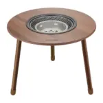 Porodo Lifestyle Tripod-Base Outdoor Round Grill Table