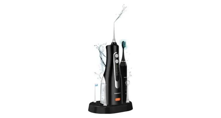 Porodo Lifestyle Ultimate Oral Care Duo Electric Toothbrush & Water Flosser Combo