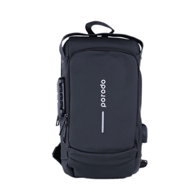 Porodo Lifestyle Water-Proof Oxford Fanny Pack With USB-A Port