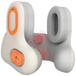 Porodo Lifestyle ZenComfort Neck Pillow with 3D ANC Headphones - Khaki