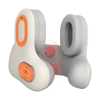 Porodo Lifestyle ZenComfort Neck Pillow with 3D ANC Headphones - Khaki