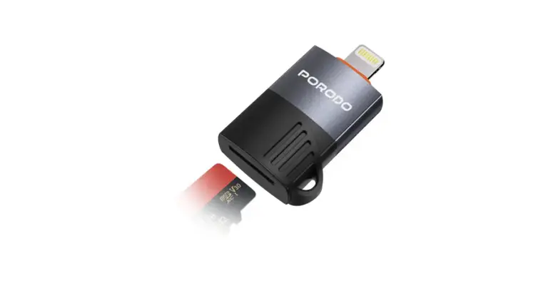 Porodo Lightning | OTG TF Card Reader