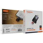 Porodo Lightning | OTG TF Card Reader