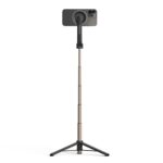 Porodo Magnetic Selfie Stick 64.5cm Extendable with 3 Leg Tripod and Remote Control