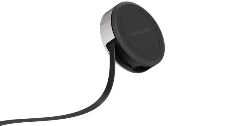 Porodo Magnetic Wireless Charging Pad with Retractable Type-C Output
