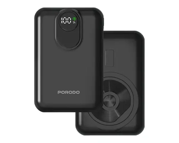 Porodo Magnex 20000mAh MagSafe Power Bank with USB-C & Lightning Port