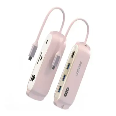 Porodo Malone Multi-Port USB-C Hub