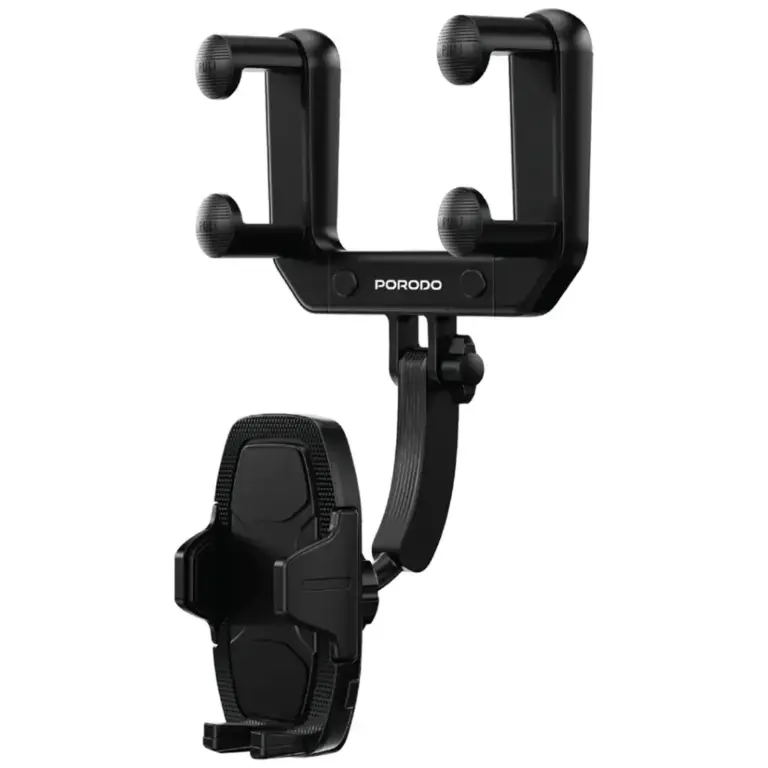 Porodo Mirror-Mounted Phone Holder Bracket with Extendable Arm
