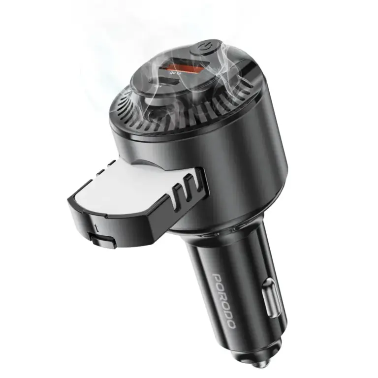 Porodo MistCharge 2-in-1 Car Charger with Air Diffuser