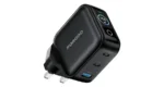Porodo Nexora 100W 3-Port Wall Charger with LCD Display