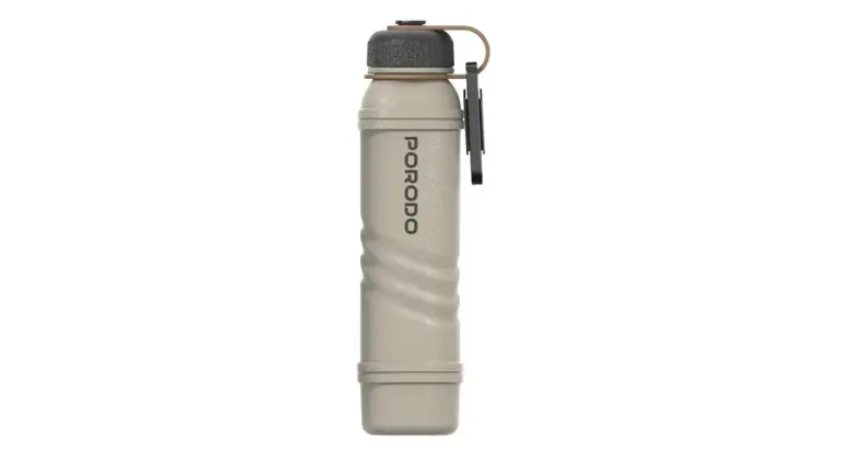 Porodo OneGear with 5000mAh Power Bank with Flashlight & Lighter - Khaki