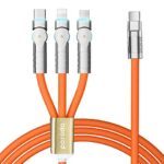 Porodo PD100W Three-in-one Cable 180 Degrees Rotation: 1.2M