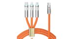 Porodo PD100W Three-in-one Cable 180 Degrees Rotation: 1.2M