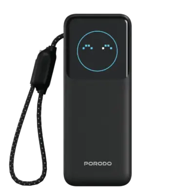 Porodo POLO II 20000mAh POWER BANK Built-in USB-C Cables