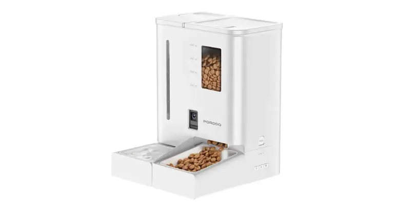 Porodo Petmate Automatic Pet Feeder with Wi-Fi, Camera & App Control