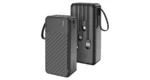 Porodo Piano 30000mAh Power Bank with Integrated Cables