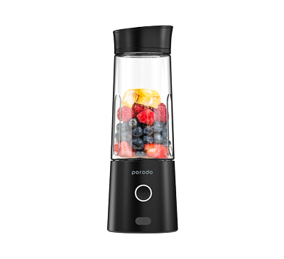 Porodo Portable Blender, Powerful Juicer With 6 Blades 400ml