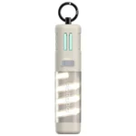 Porodo PowerBeam 5000mAh Power Bank with Built-In Flashlight - Khaki