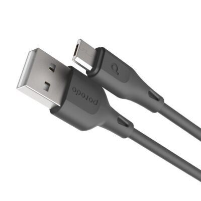 Porodo Pvc Micro Usb Cable 1.2M 2.4A