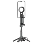 Porodo Quad-Base Selfie Stick with 360° Full Angle Rotation