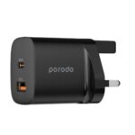 Porodo Quick Charger Power Adapter 33W PD GaN