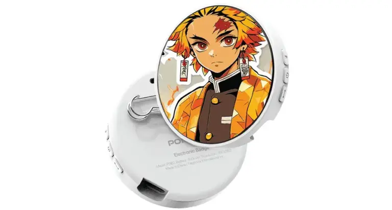 Porodo Robo Tag 1.85" Badge Magic Pro with Round HD Screen
