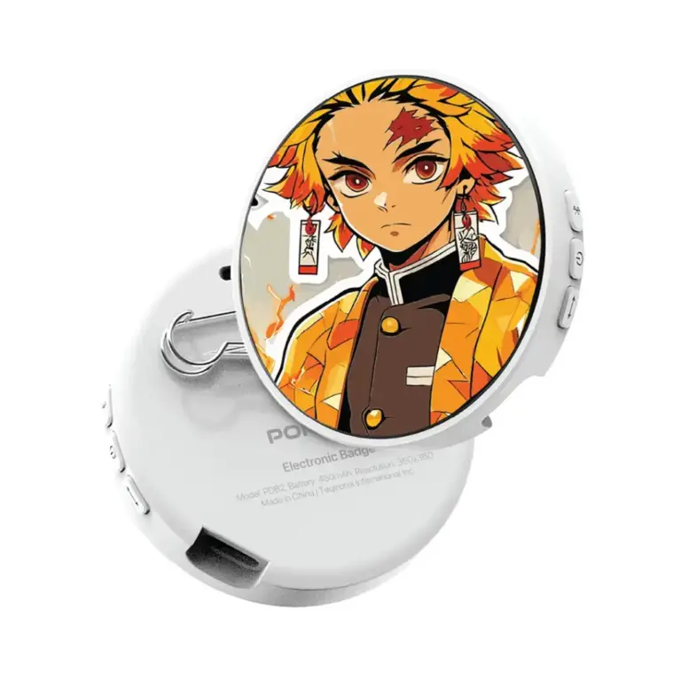 Porodo Robo Tag 1.85" Badge Magic Pro with Round HD Screen