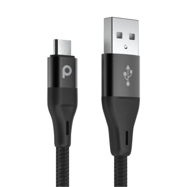 Porodo Safe Braided Type-C Cable 2.2M (Aluminum)