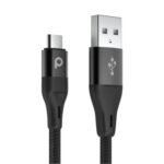 Porodo Safe Braided Type-C Cable 2.2M (Aluminum)