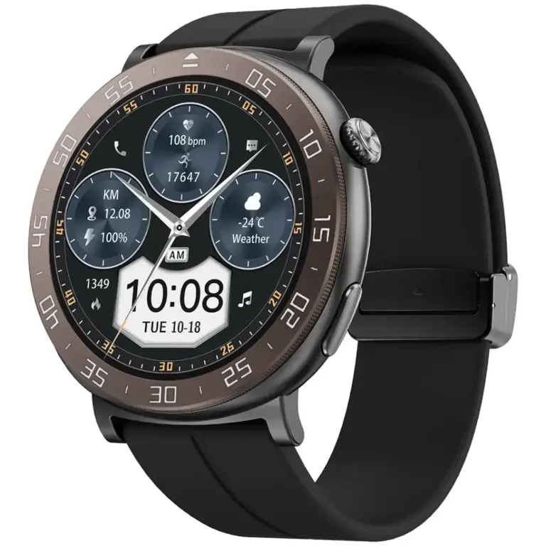 Porodo Salud Smart Watch 1.43" Screen Display