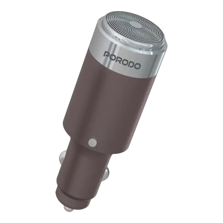 Porodo Shave N Drive Multi-Function Car Charger with Shaver Head