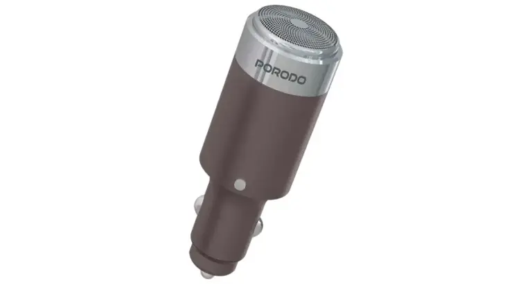 Porodo Shave N Drive Multi-Function Car Charger with Shaver Head