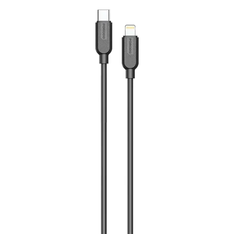 Porodo Silicone USB-C to Lightning Cable