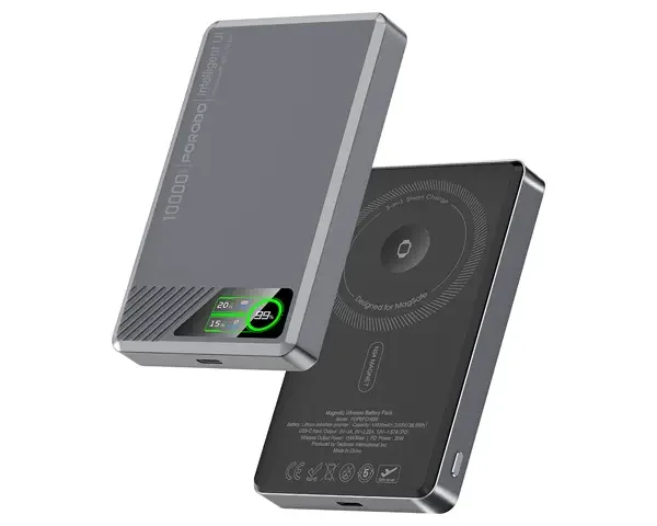 Porodo SlimMag 10000mAh Magnetic Power Bank